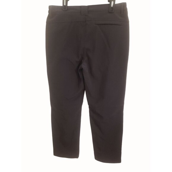 Mens Waterproof Hiking Pants Outdoor Ski Fleece Lined Insulated Pants Black 36 - Picture 2 of 4